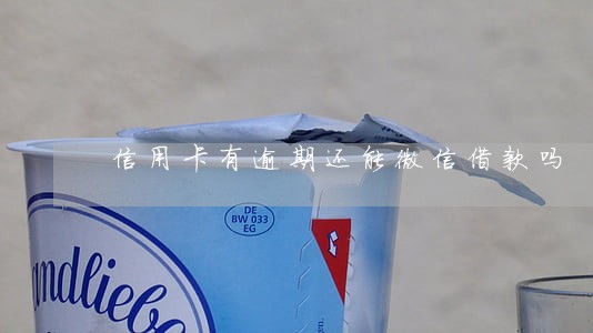 信用卡有逾期还能微信借款吗 信用卡有逾期还能微信借款吗