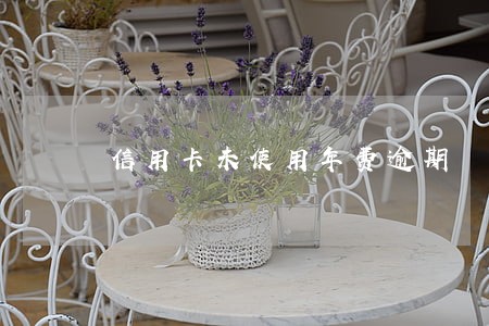 信用卡未使用年费逾期