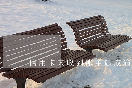 信用卡未收到账单造成逾期