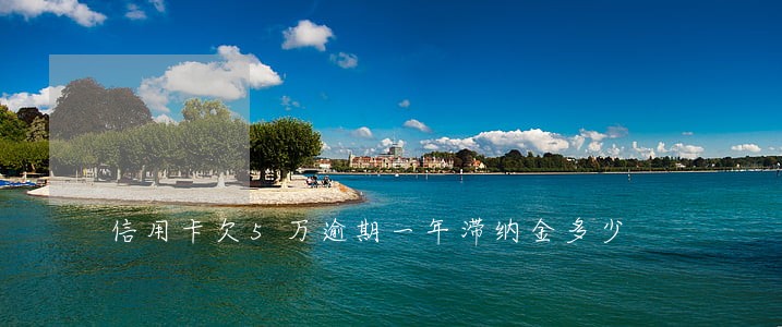 信用卡欠5万逾期一年滞纳金多少 信用卡欠5万逾期一年滞纳金多少
