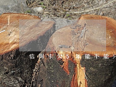 信用卡欠5年能不能只还本金 信用卡欠5年能不能只还本金