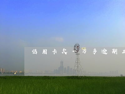 信用卡欠一万多逾期三个月 信用卡欠一万多逾期三个月