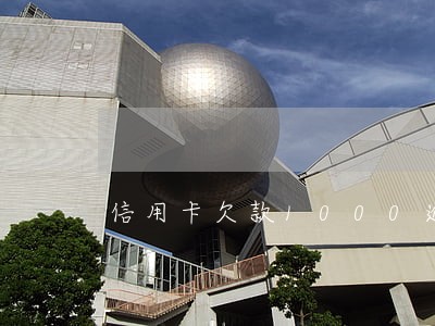 信用卡欠款1000逾期9年 信用卡欠款1000逾期9年