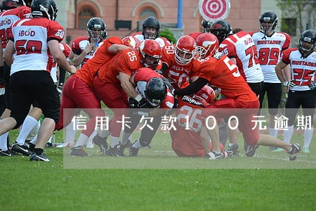 信用卡欠款100元逾期一个月 信用卡欠款100元逾期一个月