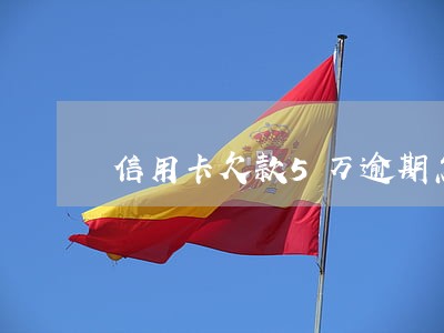 信用卡欠款5万逾期怎么协商 信用卡欠款5万逾期怎么协商