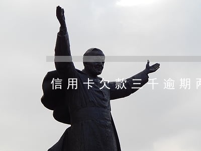 信用卡欠款三千逾期两年