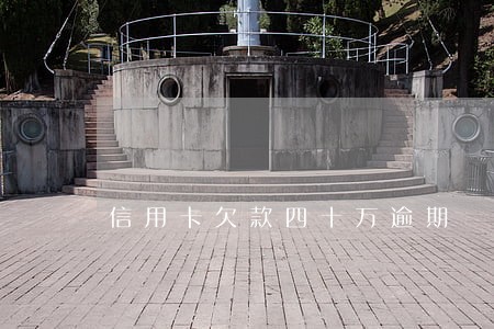 信用卡欠款四十万逾期