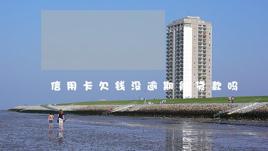 信用卡欠钱没逾期能贷款吗