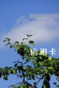 信用卡没有当前逾期是什么意思