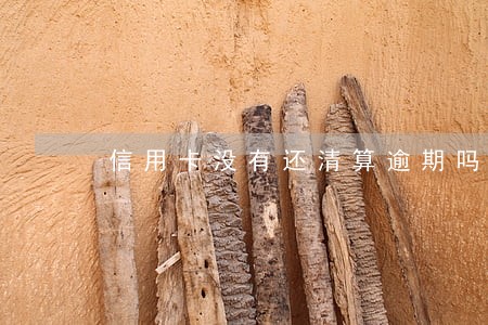 信用卡没有还清算逾期吗 信用卡没有还清算逾期吗