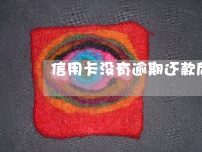 信用卡没有逾期还款后停卡 信用卡没有逾期还款后停卡