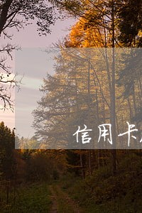 信用卡没用过怎么会有逾期 信用卡没用过怎么会有逾期