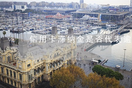 信用卡滞纳金是否代表逾期 信用卡滞纳金是否代表逾期