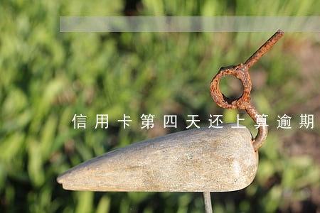 信用卡第四天还上算逾期吗 信用卡第四天还上算逾期吗