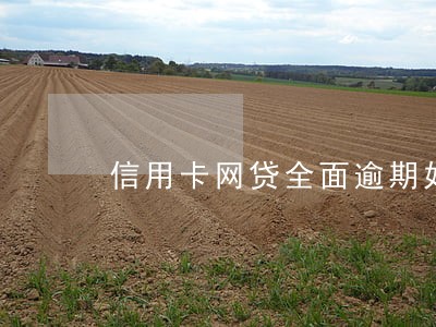 信用卡网贷全面逾期好心累 信用卡网贷全面逾期好心累