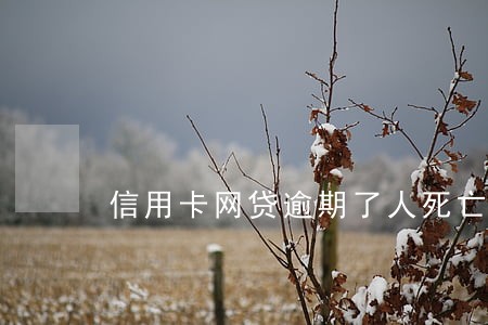 信用卡网贷逾期了人死亡了 信用卡网贷逾期了人死亡了
