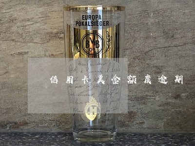 信用卡美金额度逾期 信用卡美金额度逾期