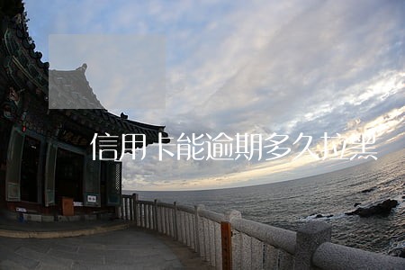 信用卡能逾期多久拉黑