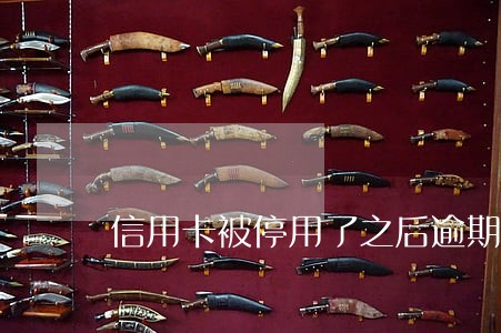 信用卡被停用了之后逾期 信用卡被停用了之后逾期