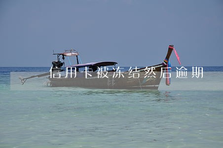 信用卡被冻结然后逾期