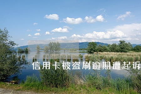 信用卡被盗刷逾期遭起诉 信用卡被盗刷逾期遭起诉
