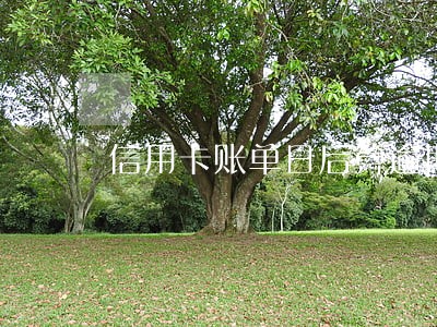 信用卡账单日后算逾期 信用卡账单日后算逾期