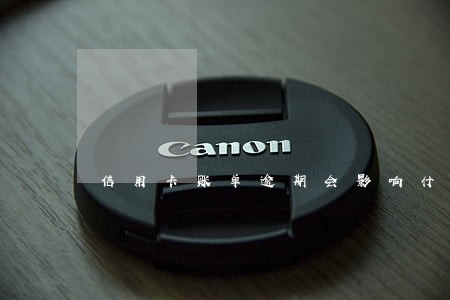 信用卡账单逾期会影响什么