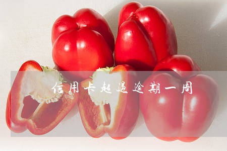 信用卡超过逾期一周 信用卡超过逾期一周