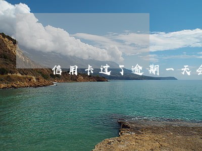 信用卡过了逾期一天会怎么样 信用卡过了逾期一天会怎么样