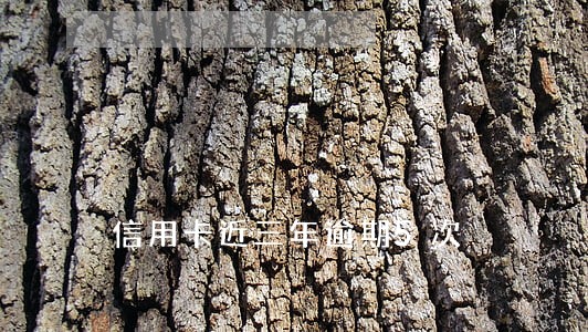 信用卡近三年逾期5次