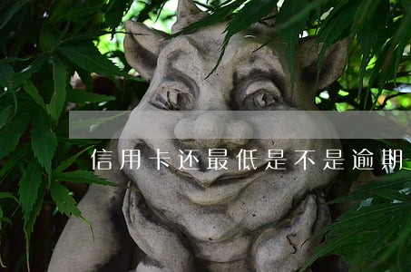 信用卡还最低是不是逾期 信用卡还最低是不是逾期