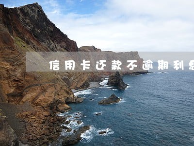 信用卡还款不逾期利息