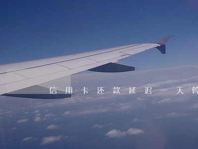 信用卡还款延迟一天算不算逾期