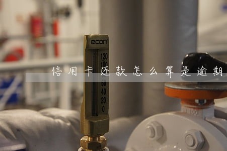 信用卡还款怎么算是逾期 信用卡还款怎么算是逾期