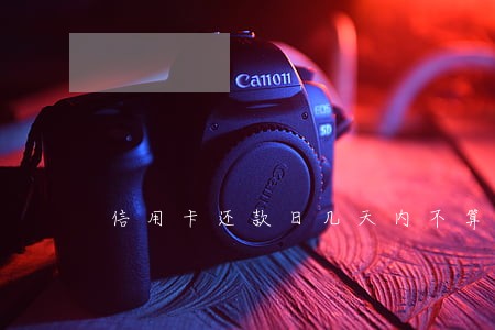 信用卡还款日几天内不算逾期 信用卡还款日几天内不算逾期