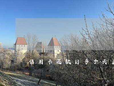 信用卡还款日多少天后算逾期
