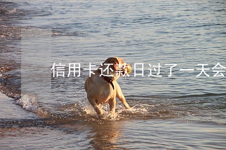 信用卡还款日过了一天会算逾期吗 信用卡还款日过了一天会算逾期吗