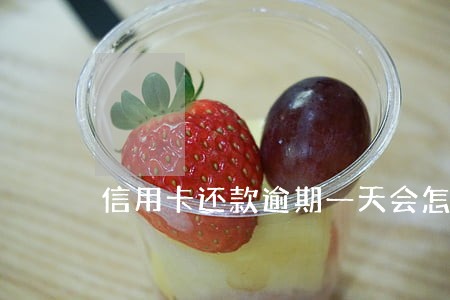 信用卡还款逾期一天会怎么样 信用卡还款逾期一天会怎么样