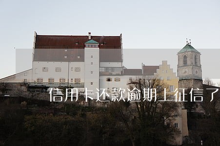 信用卡还款逾期上征信了