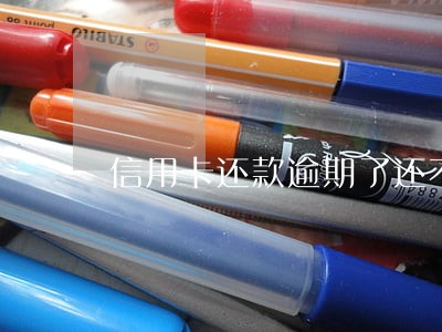 信用卡还款逾期了还不上怎么办 信用卡还款逾期了还不上怎么办
