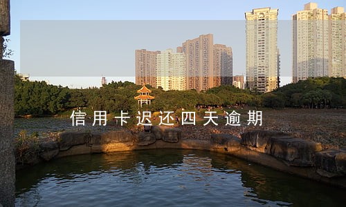 信用卡迟还四天逾期 信用卡迟还四天逾期