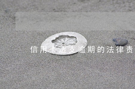 信用卡透支逾期的法律责任