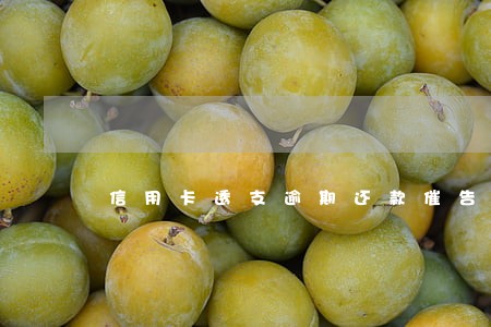 信用卡透支逾期还款催告函 信用卡透支逾期还款催告函
