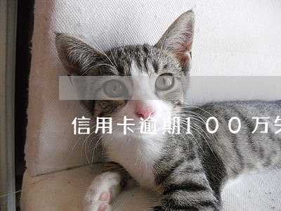 信用卡逾期100万失联了两年 信用卡逾期100万失联了两年