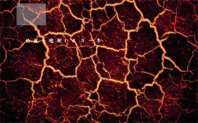 信用卡逾期10万一年 信用卡逾期10万一年