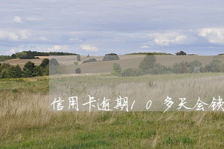 信用卡逾期10多天会锁卡吗 信用卡逾期10多天会锁卡吗