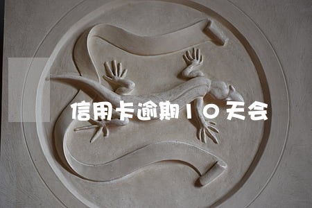 信用卡逾期10天会 信用卡逾期10天会