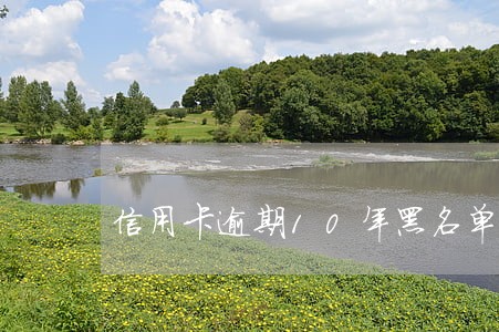 信用卡逾期10年黑名单 信用卡逾期10年黑名单