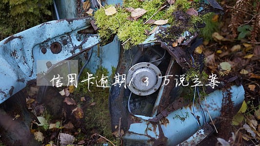 信用卡逾期13万说立案 信用卡逾期13万说立案