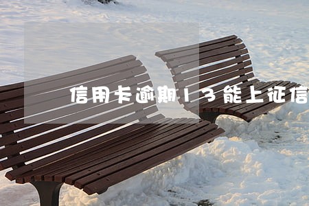 信用卡逾期13能上征信吗 信用卡逾期13能上征信吗